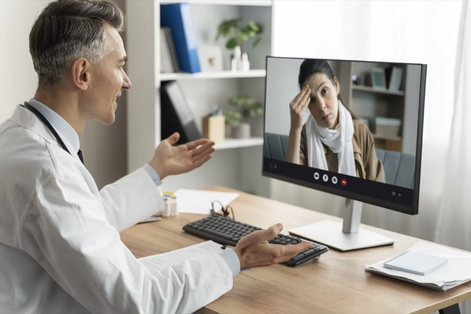 Can Fever Be Managed by Online Consultation?